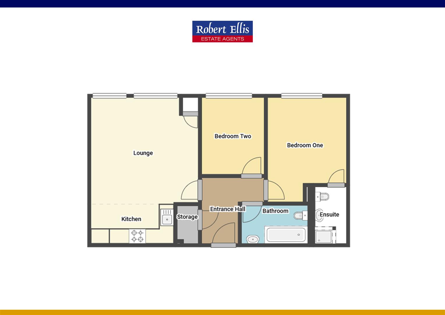 Flat 3, Binding House, Binding Close, Nottingham floorplan