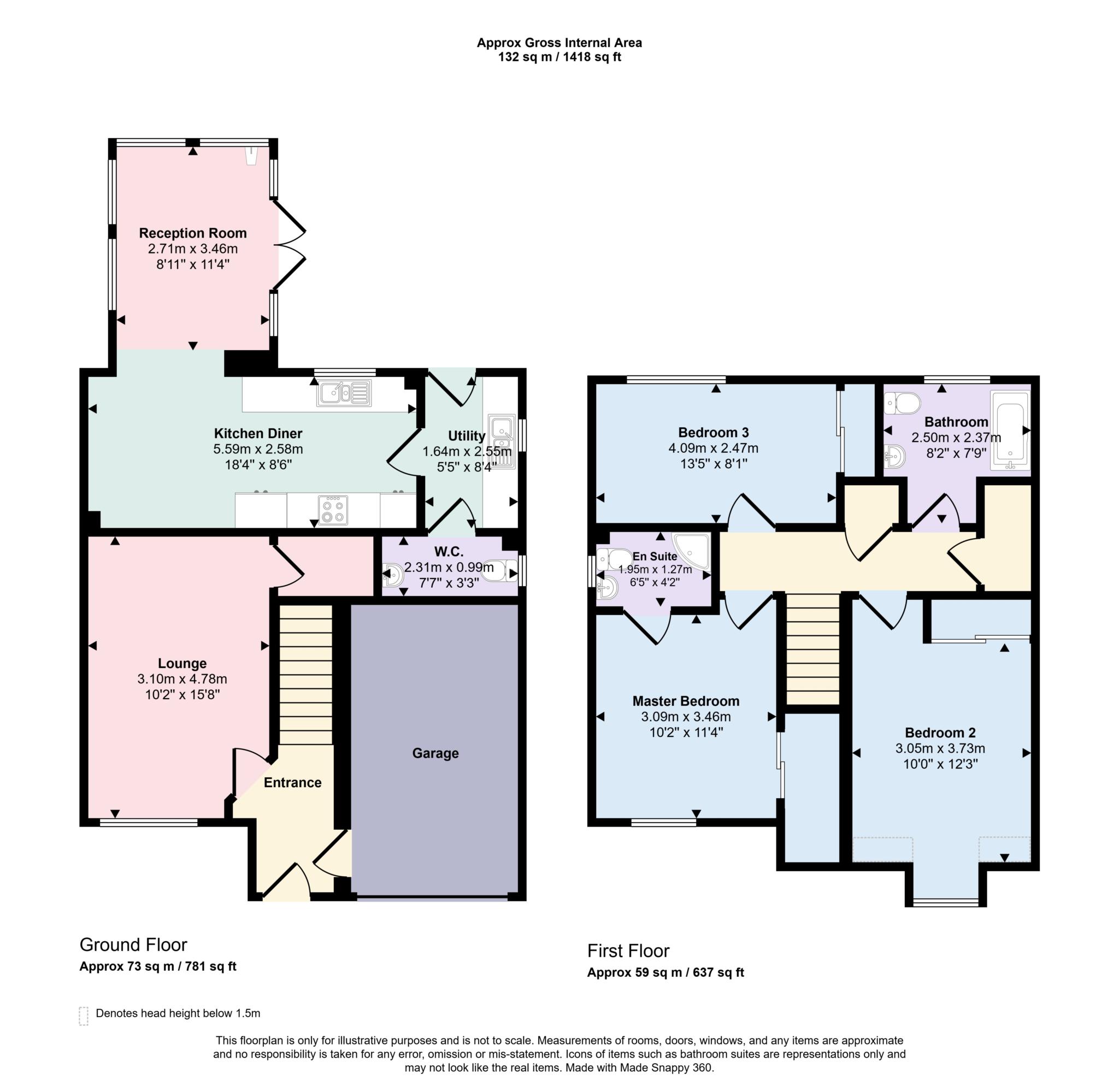 45, Lawrie Drive, Nairn floorplan