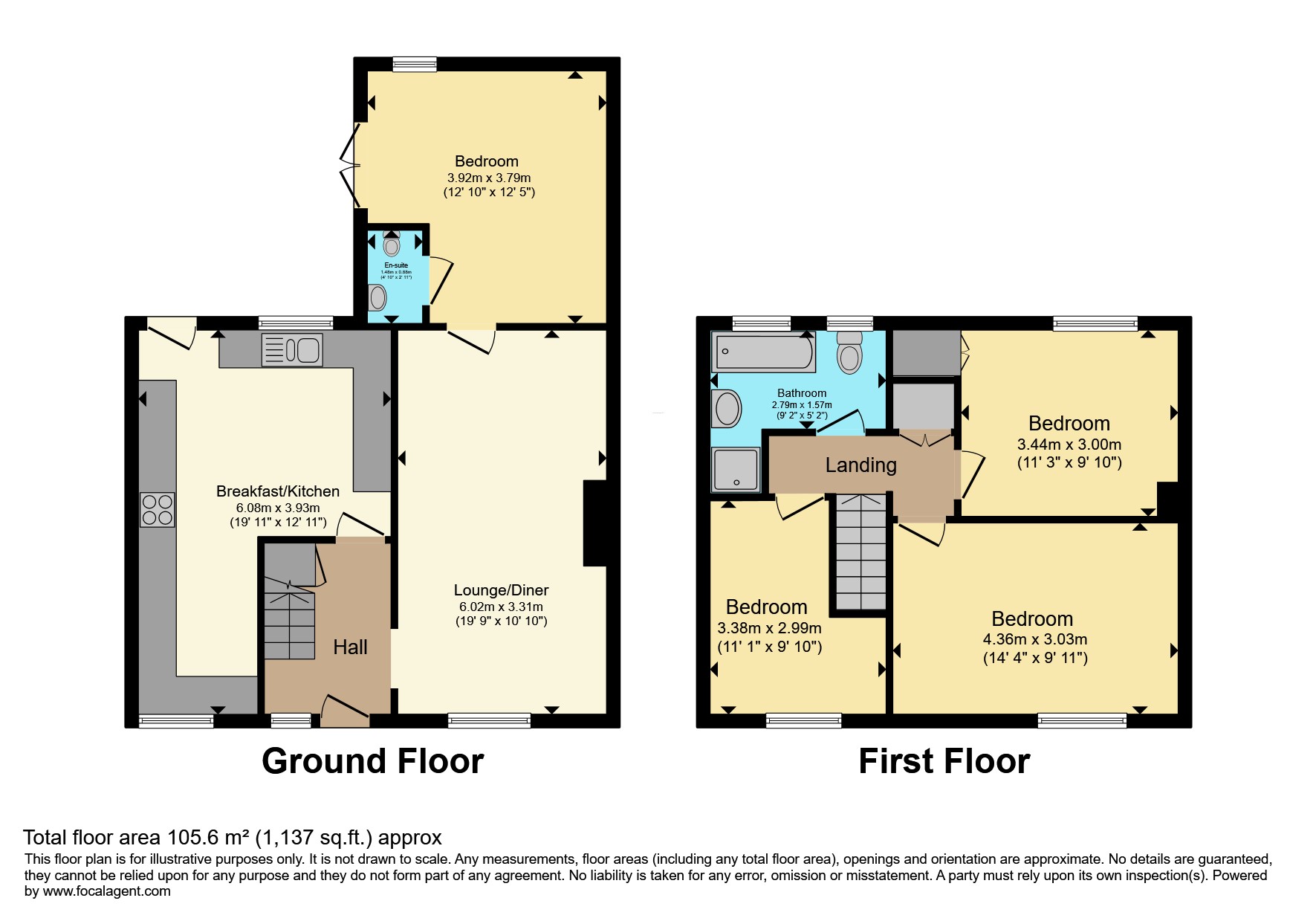 83, Larchwood Crescent, Lincoln floorplan