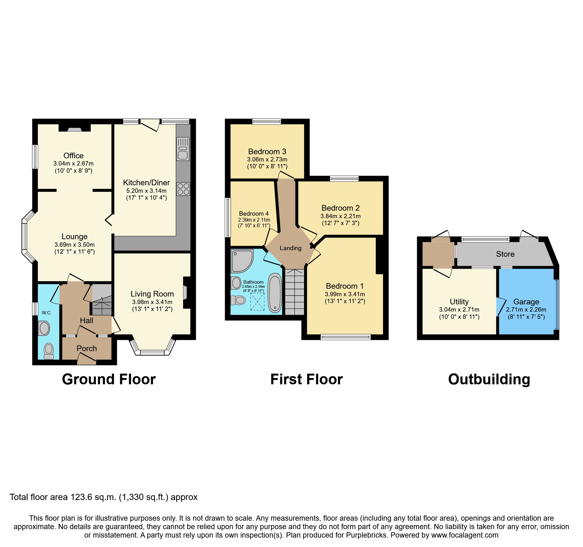 19, Orford Green, Warrington floorplan