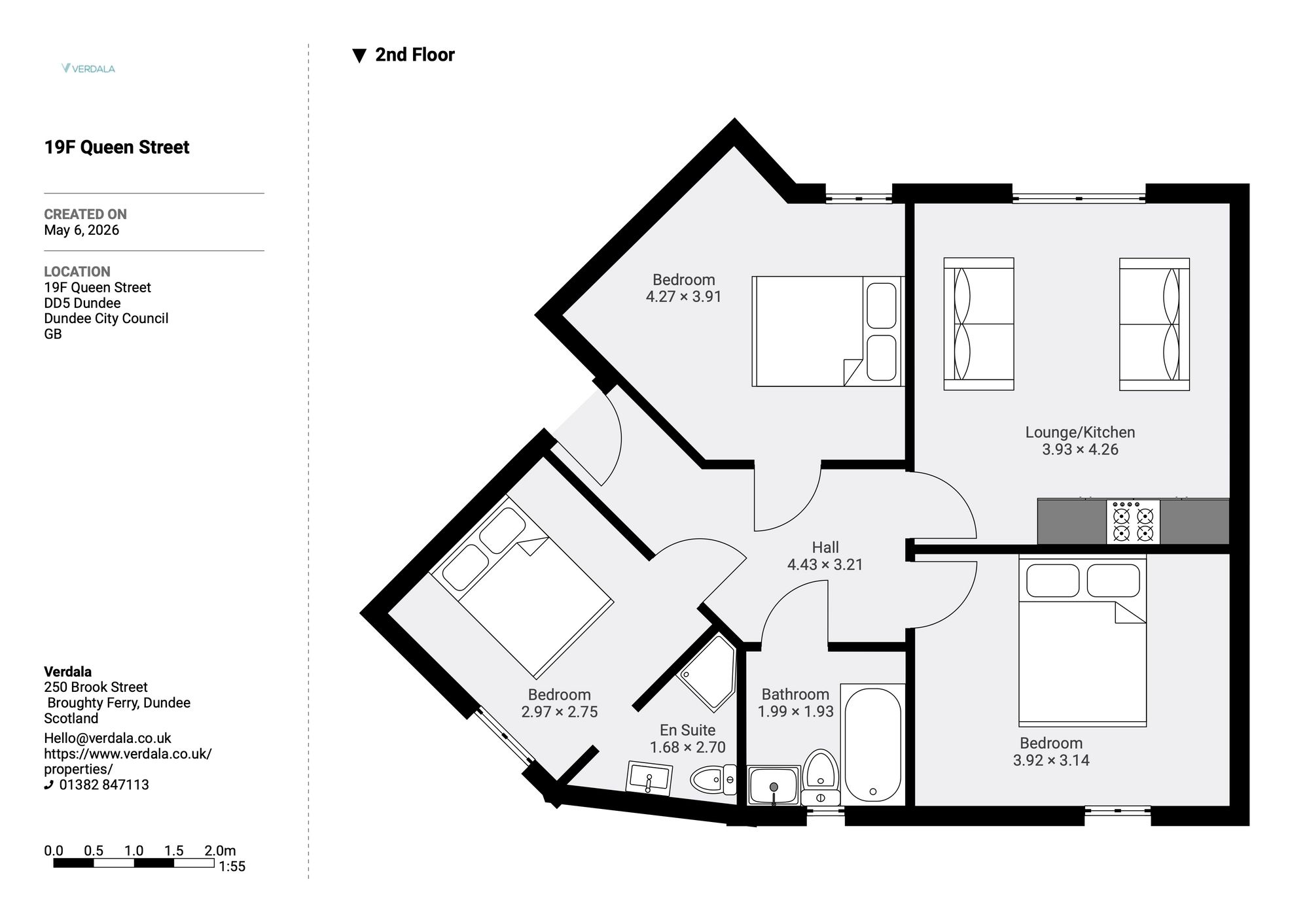 19f Queen Street, Dundee floorplan