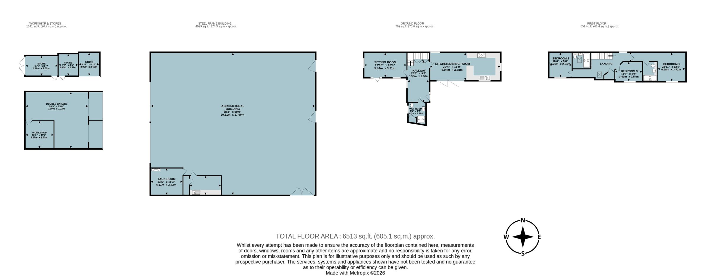 The Shippen, Huckham Farm, Barnstaple floorplan