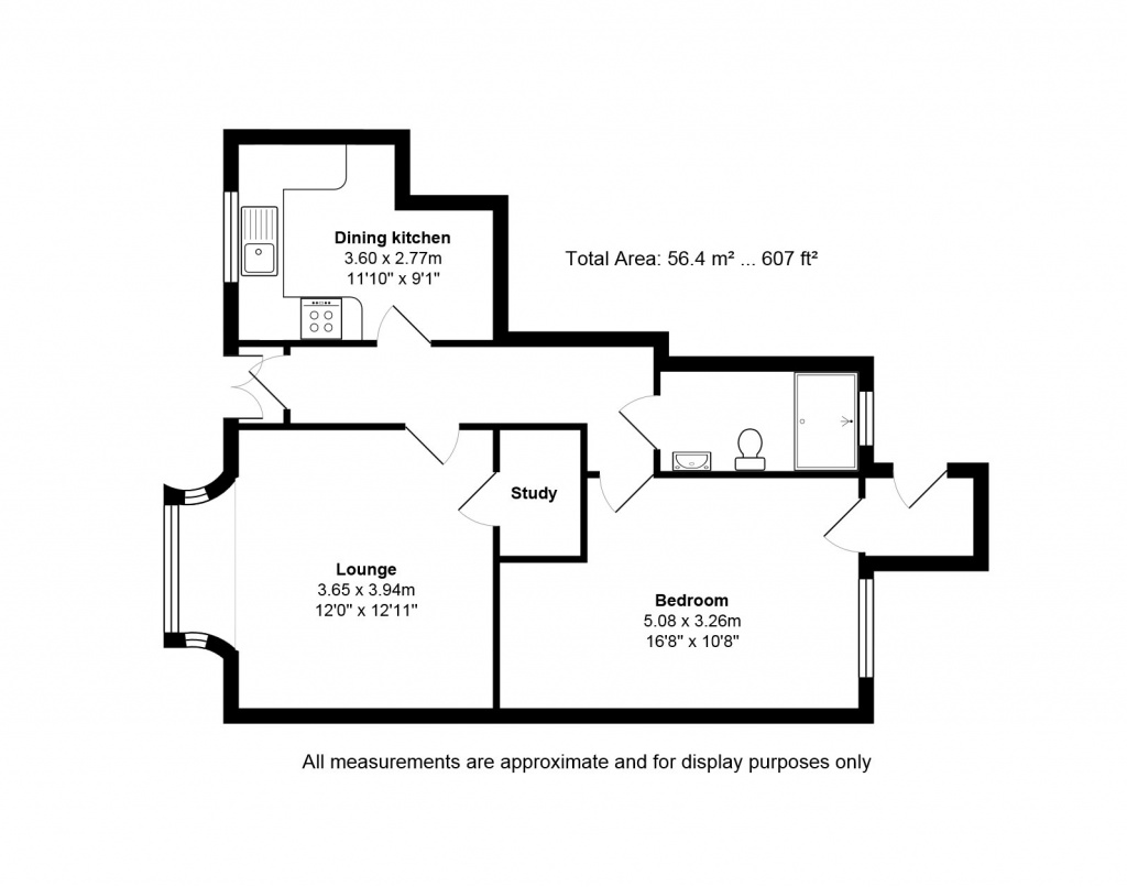 1 Bedrooms Flat for sale in Main Street, Alexandria G83