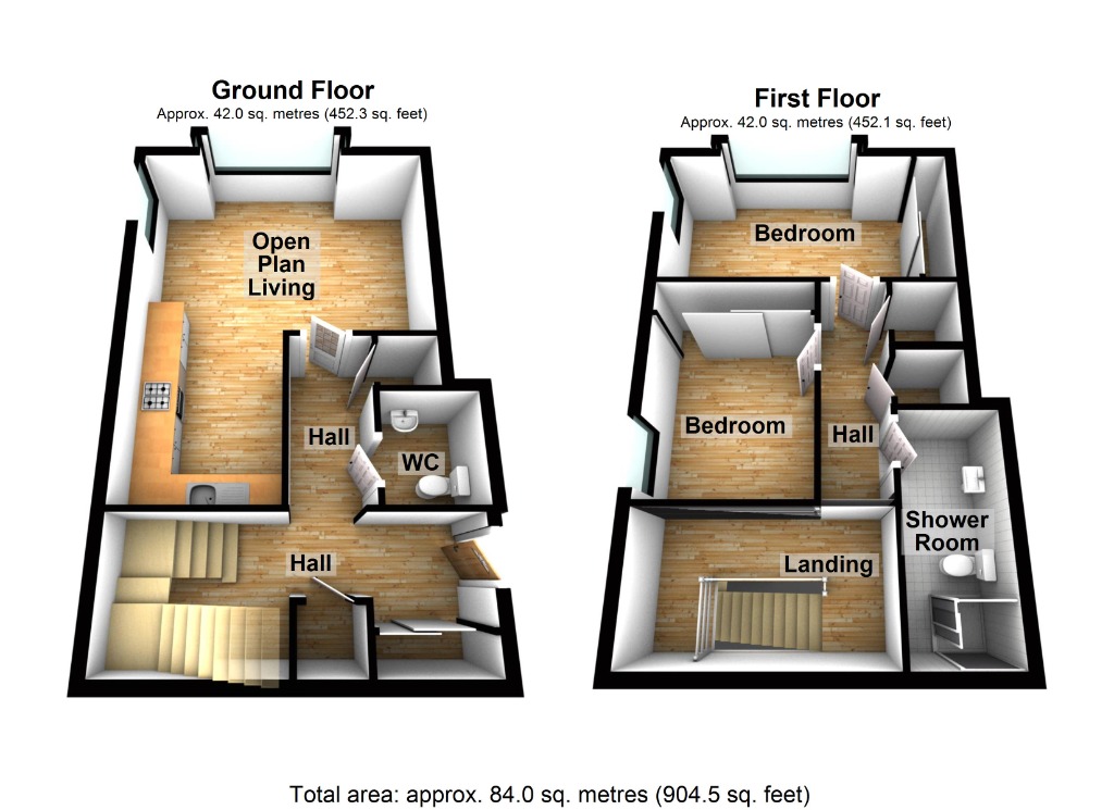 Ladysbridge Drive, Town Centre, Banff AB45, 2 bedroom terraced house to
