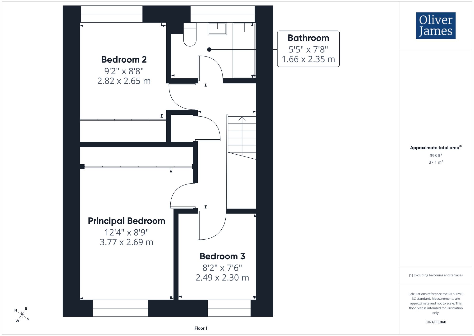 9 Frobisher Close, Huntingdon floorplan