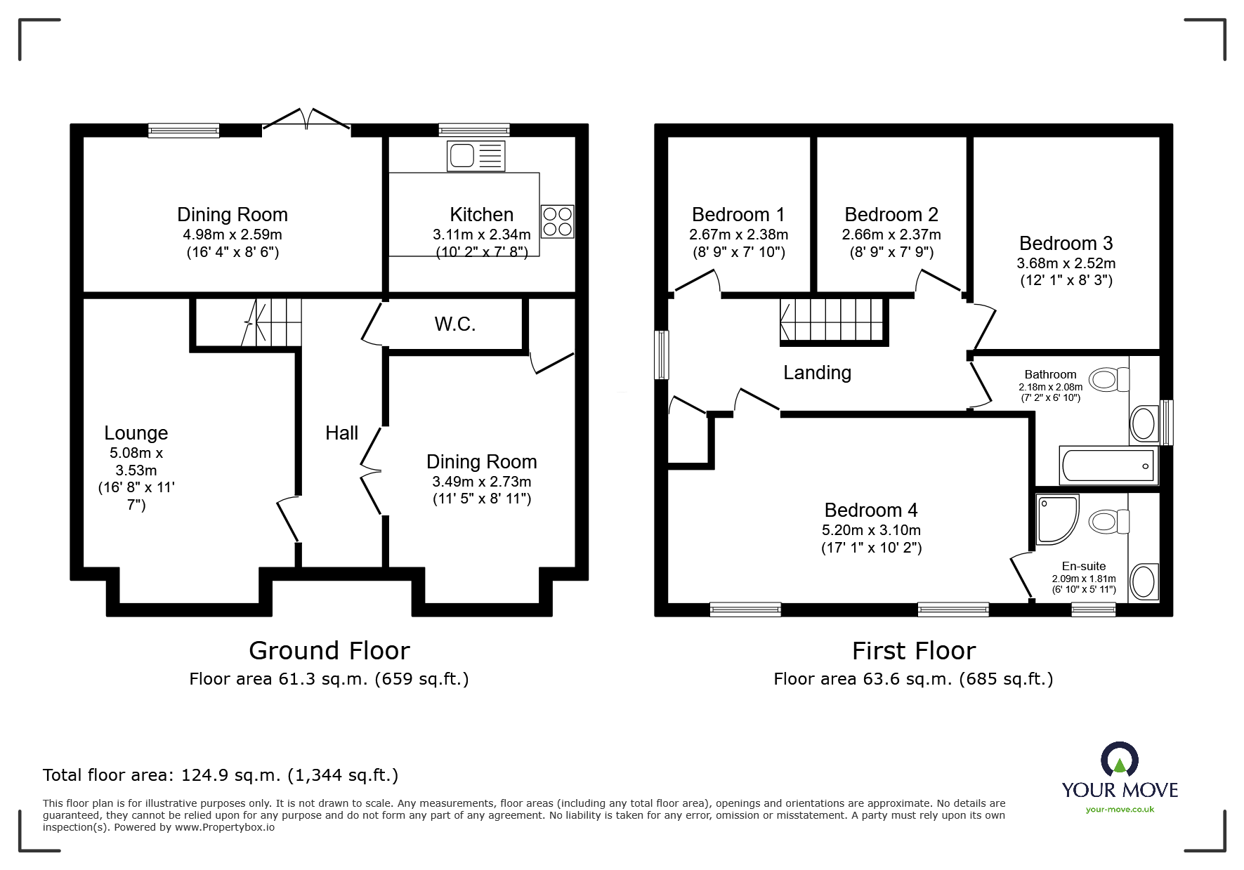 151, Lindleys Lane, Nottingham floorplan