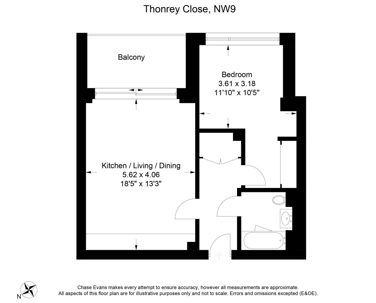 1 Bedrooms Flat to rent in Queenscroft House, Colindale Gardens, Colindale NW9
