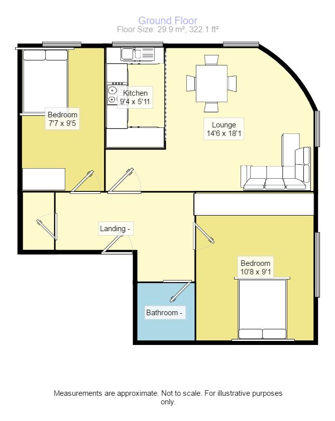 2 Bedrooms Flat to rent in Reed Close, Farnworth, Bolton BL4