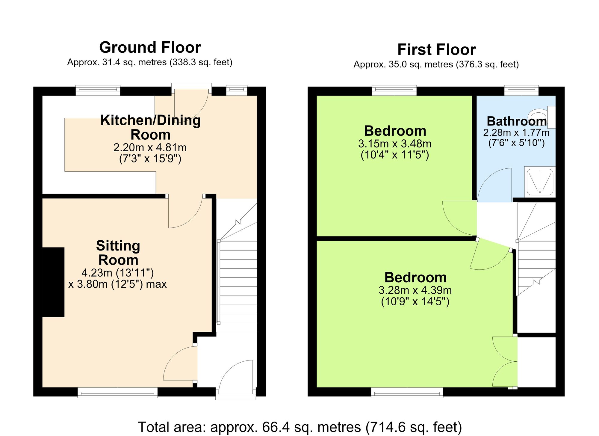 245 Atherton Road, Wigan floorplan