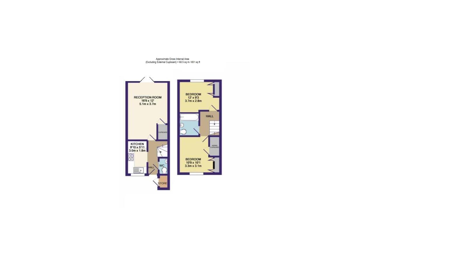 22, Oberon Close, Borehamwood floorplan