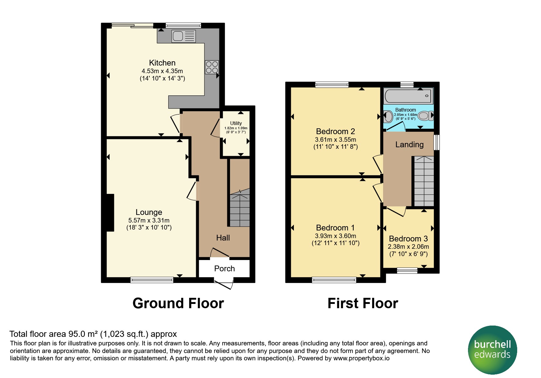 437, The Radleys, Birmingham floorplan