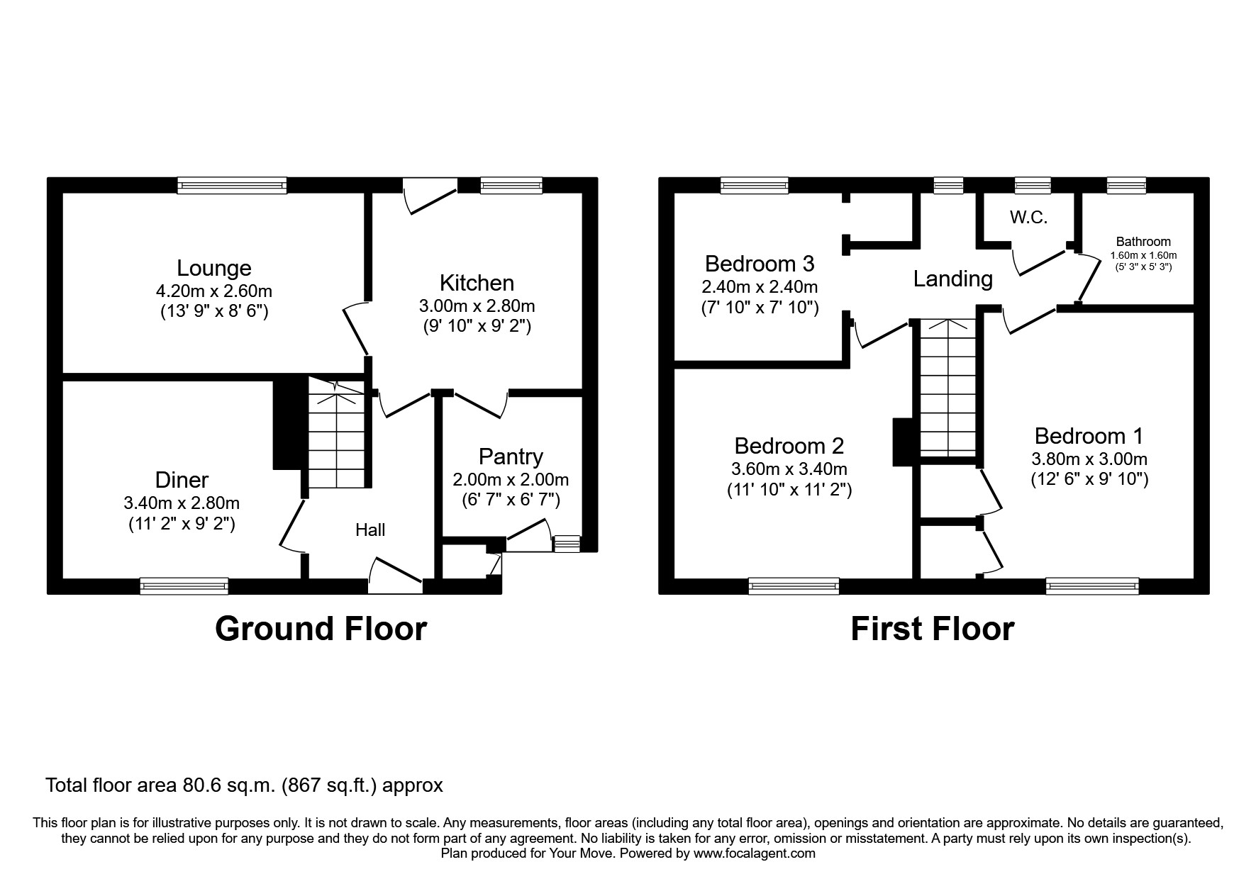 Frontfield Crescent, Plymouth, Devon PL6, 3 bedroom end terrace house