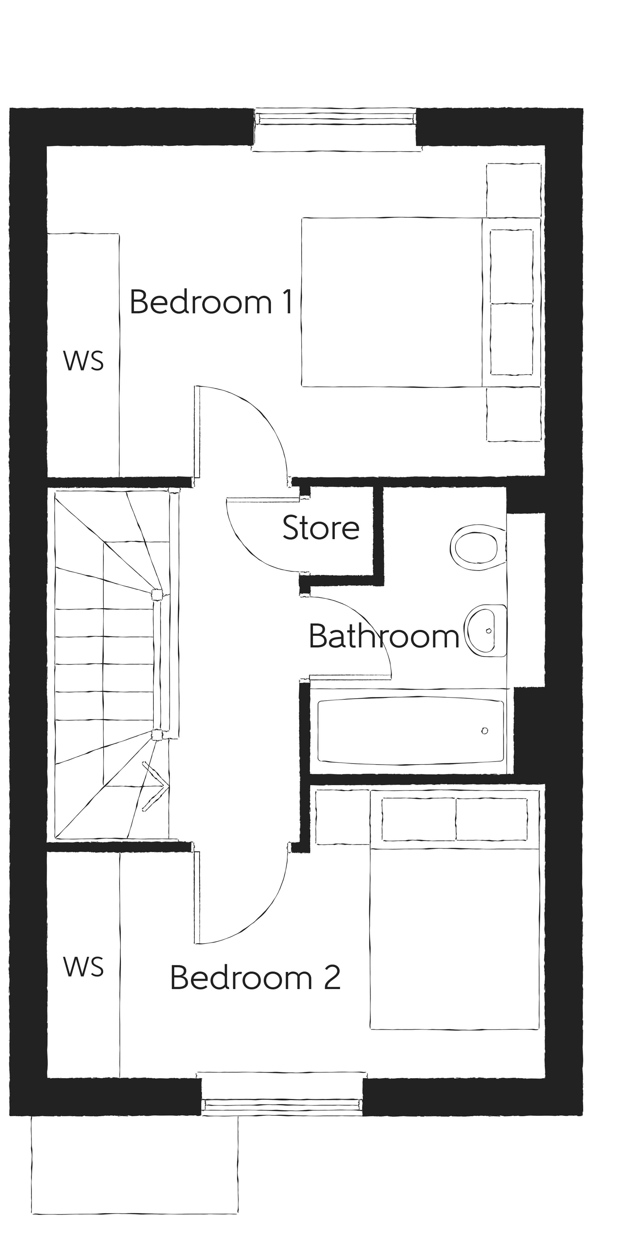 225, Ranshaw Drive, Stafford floorplan