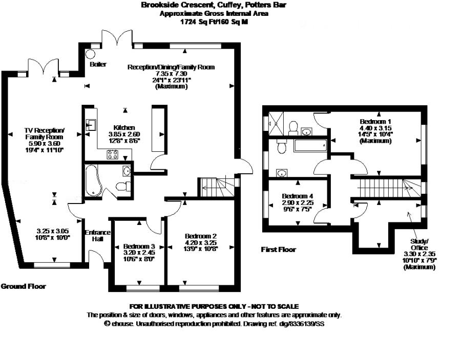 5 Bedrooms Detached bungalow for sale in Brookside Crescent, Cuffley, Potters Bar EN6