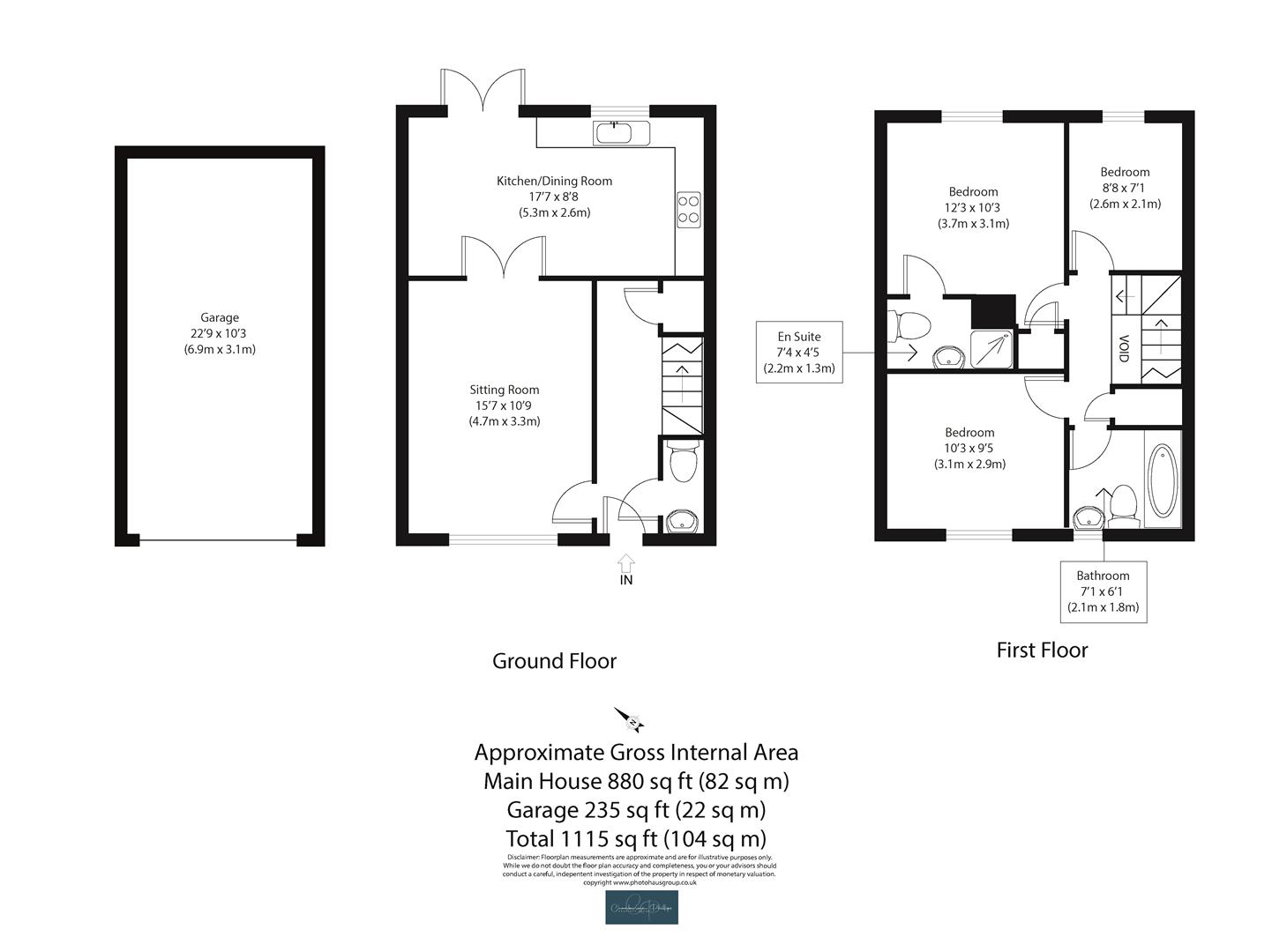 Forrester Road, Mistley floorplan