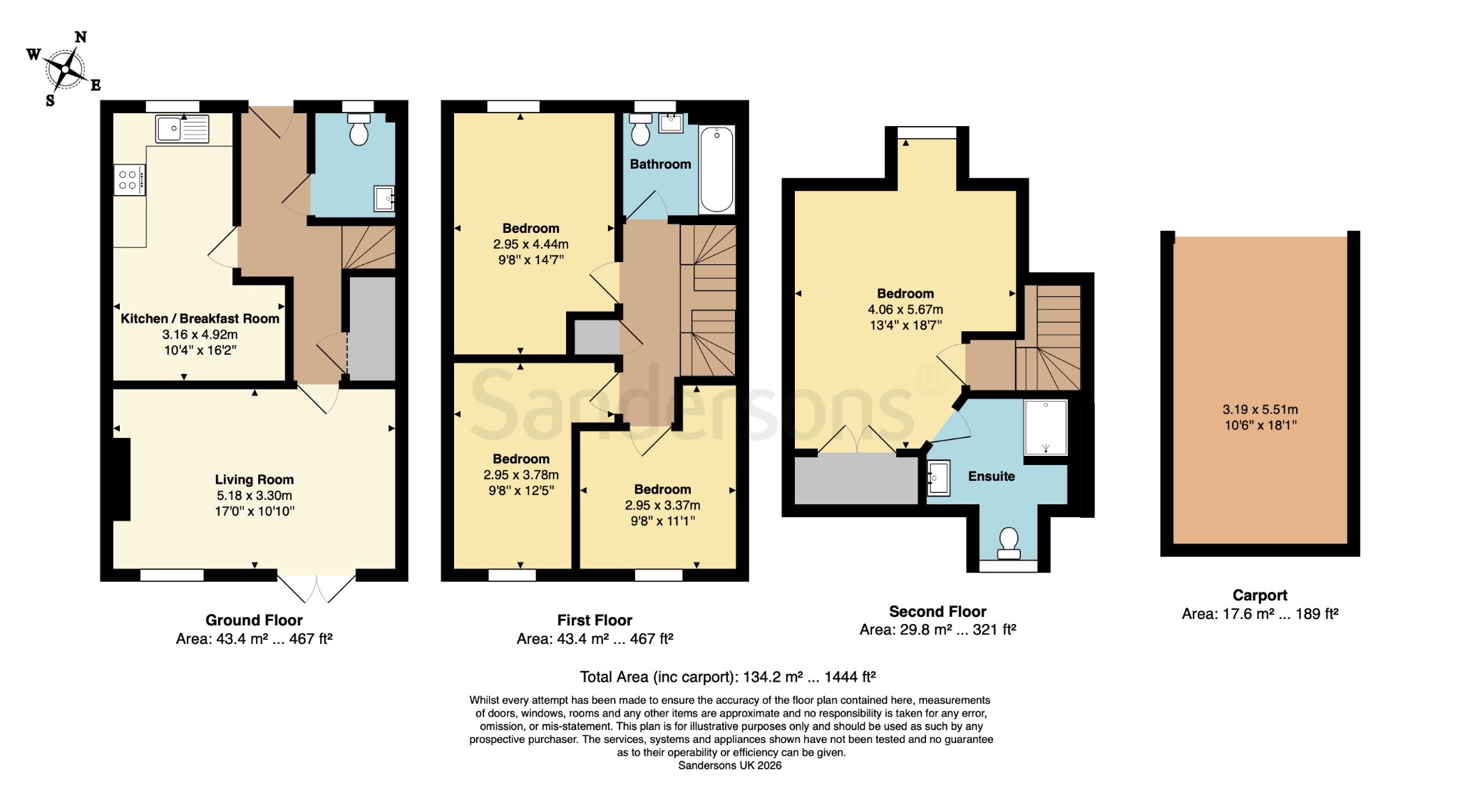 25 Heritage Road, Kingsnorth, Kent floorplan