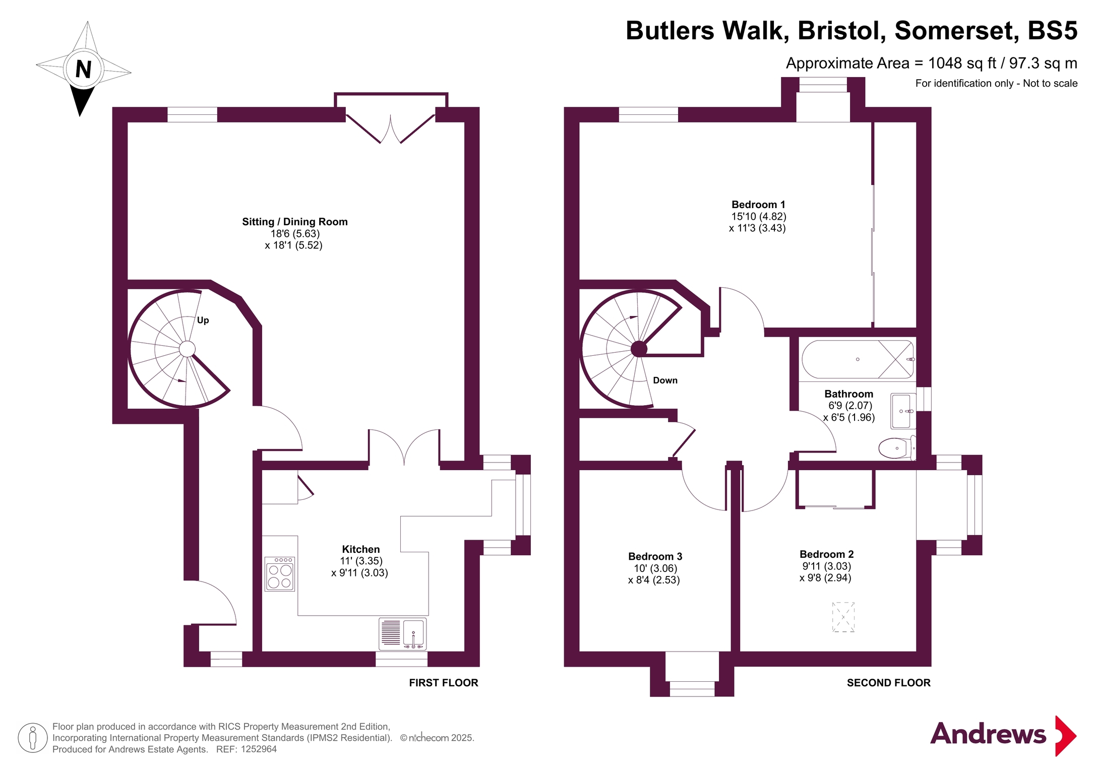 Butlers Walk, Bristol, Somerset, BS5 floorplan