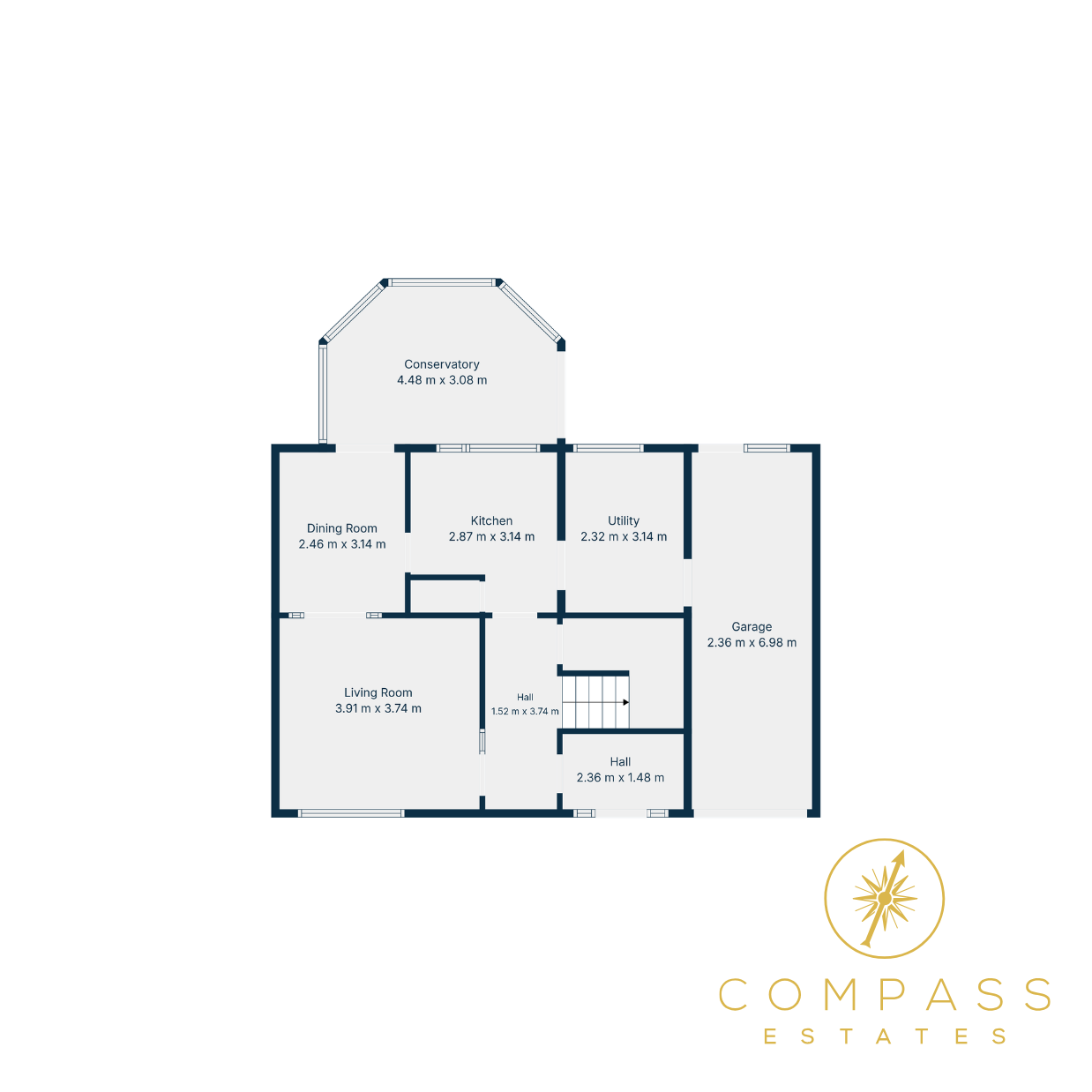 22 Woodlands Crescent, Dumfries floorplan