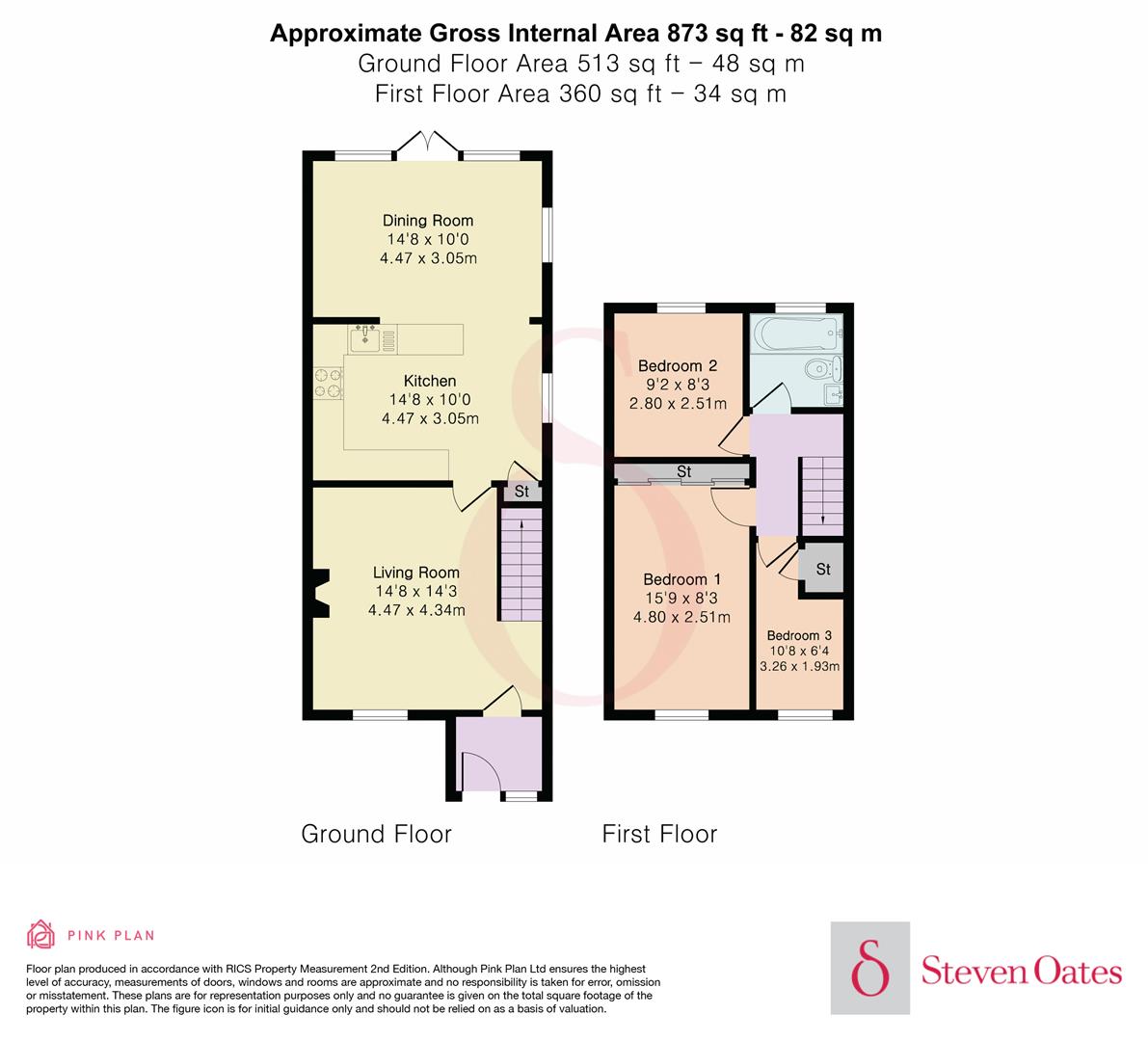 104, Chandlers Way, Hertford floorplan