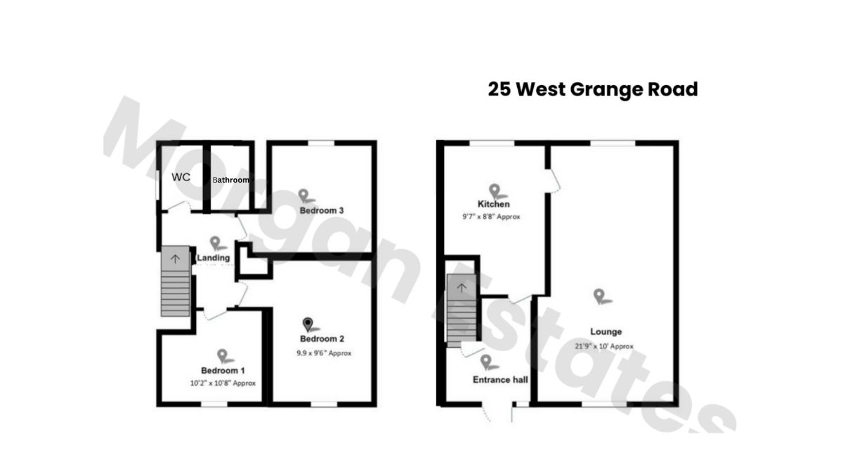 25 West Grange Road, Leeds floorplan