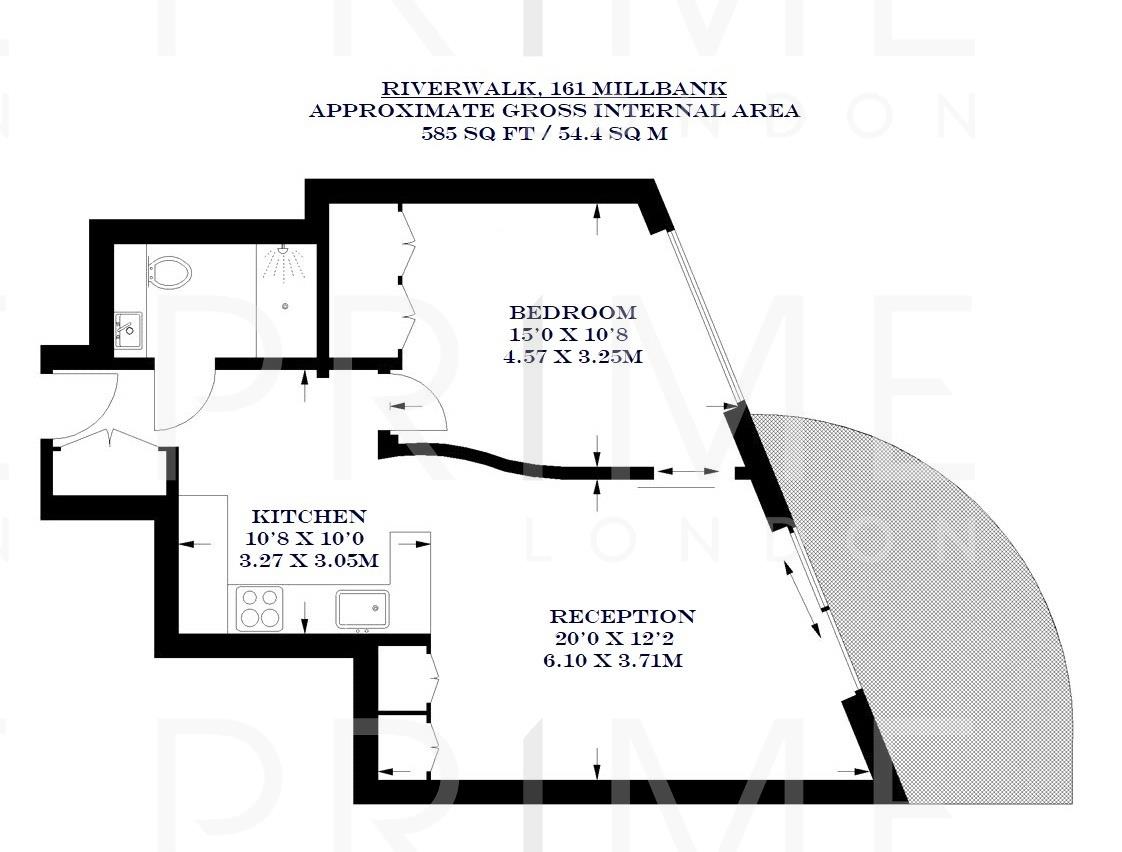 W402, Riverwalk, Westminster floorplan