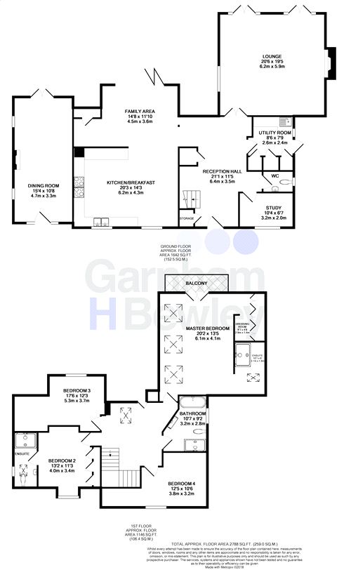 4 Bedrooms Detached house for sale in Domewood, Copthorne, Surrey RH10