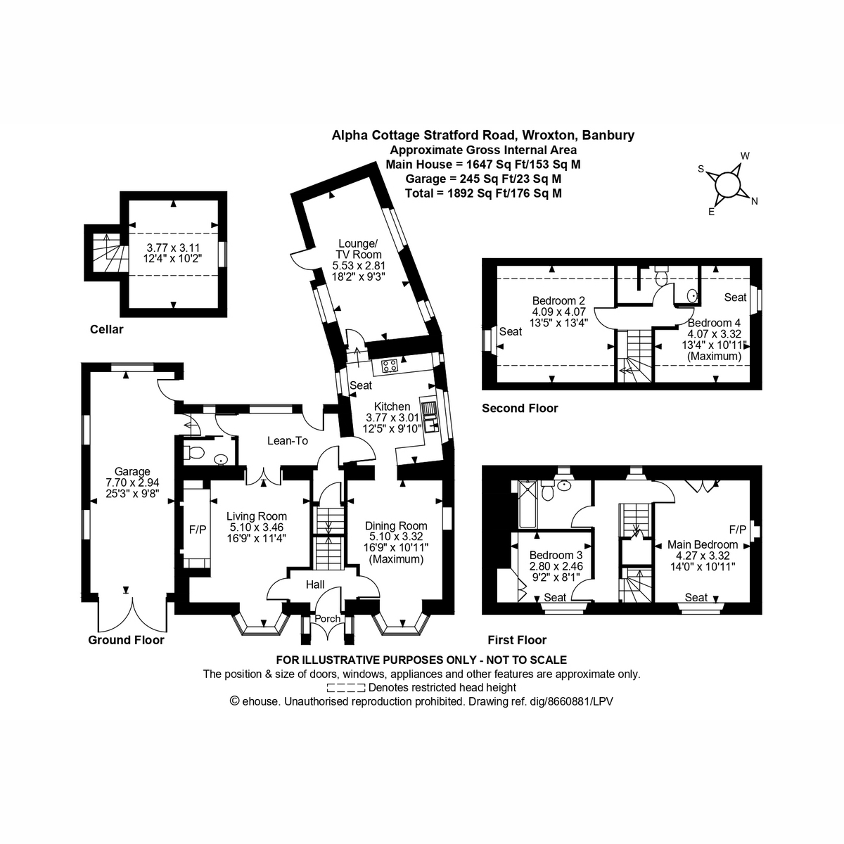 Alpha Cottage, Stratford Road, Banbury floorplan