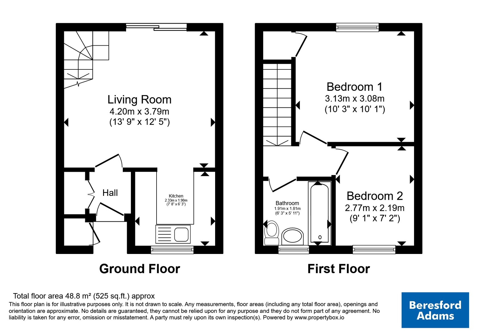5, Browning Close, Chester floorplan