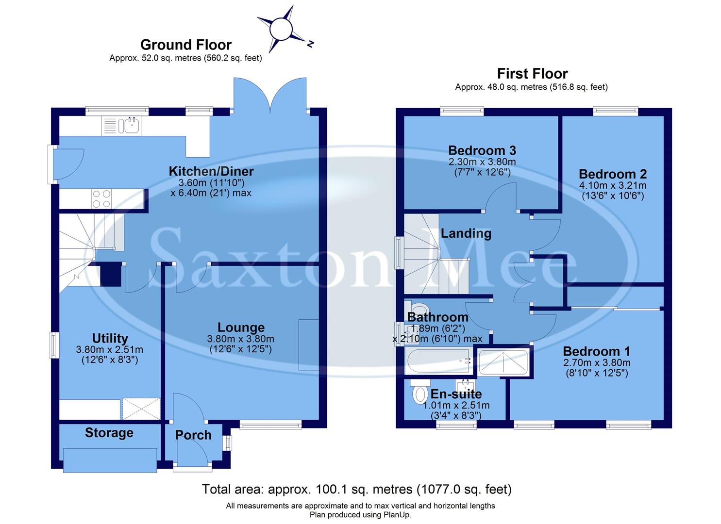 95, The Rookery, Sheffield floorplan