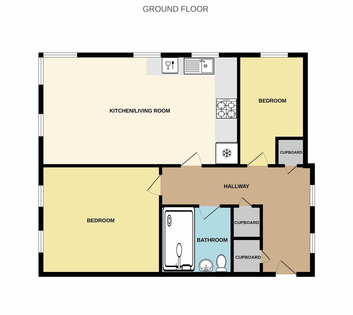 9, Ellacott Road, Exeter floorplan