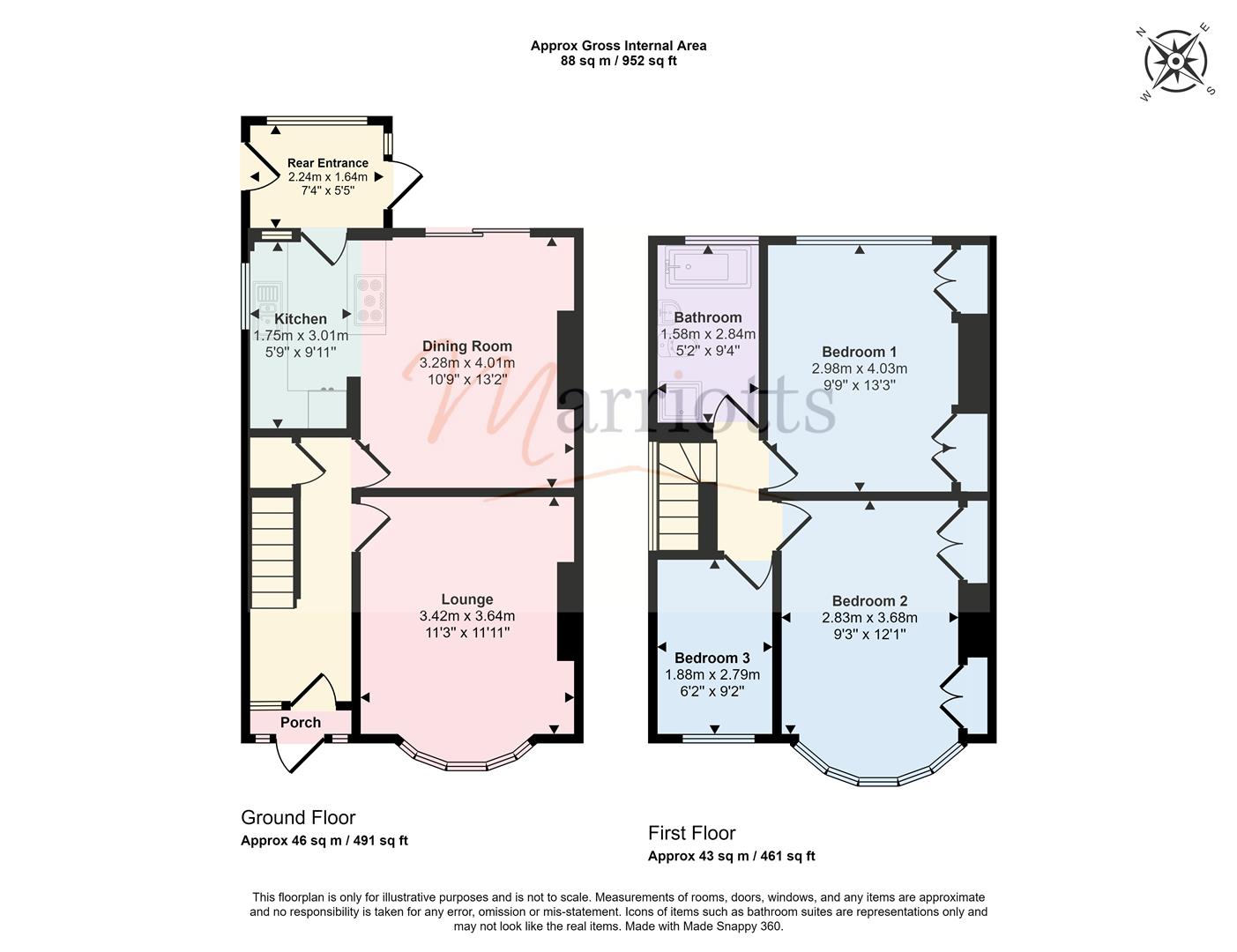 Road, Mapperley, Nottingham NG3, 3 bedroom semidetached house