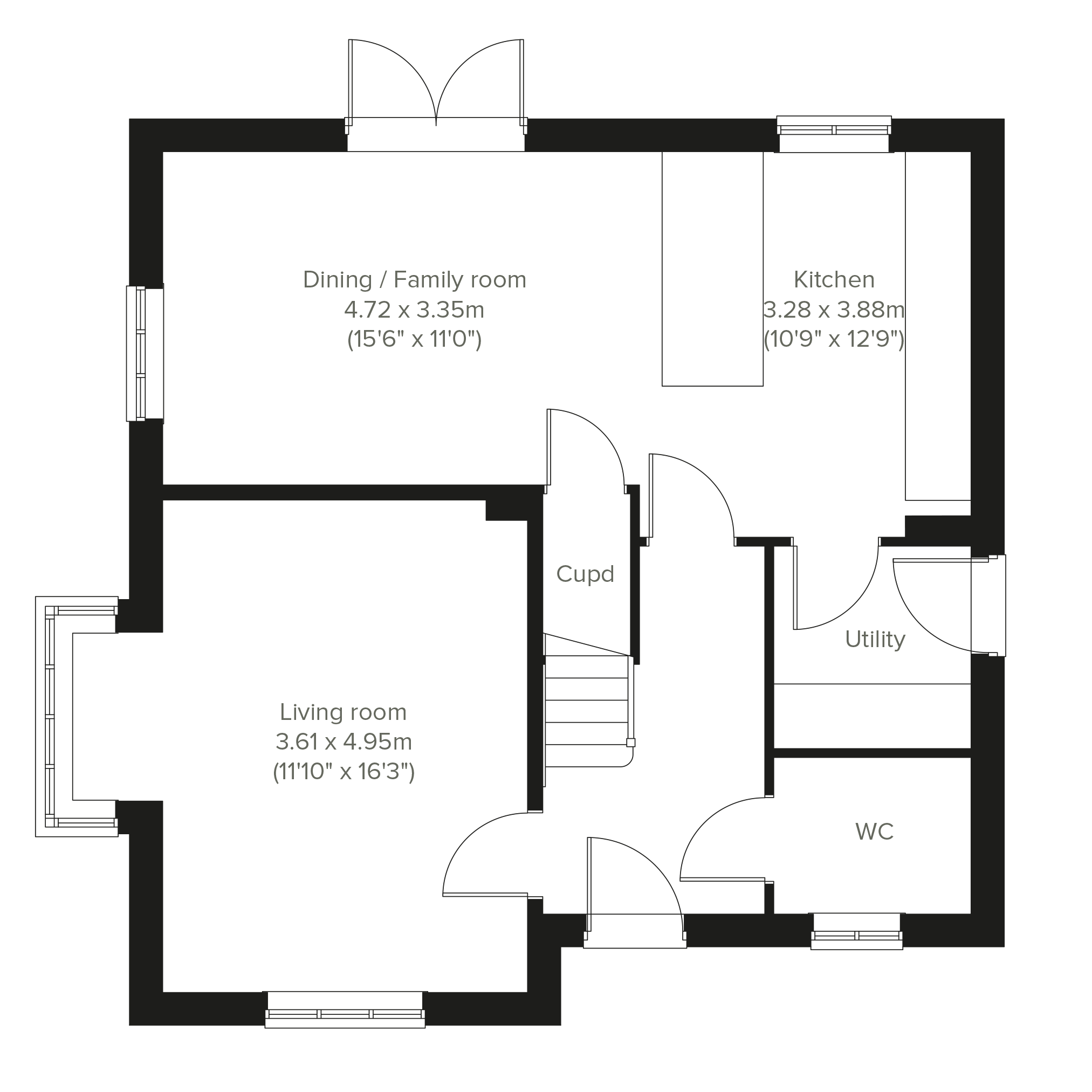 178, Candlet Road, Felixstowe floorplan