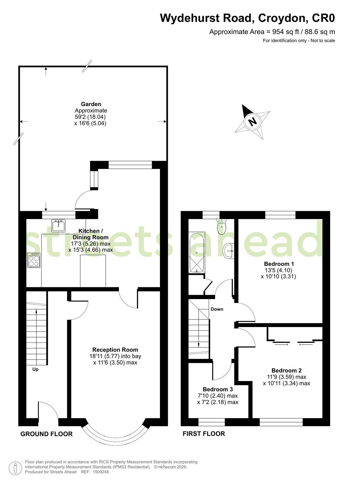 30, Wydehurst Road, Croydon floorplan