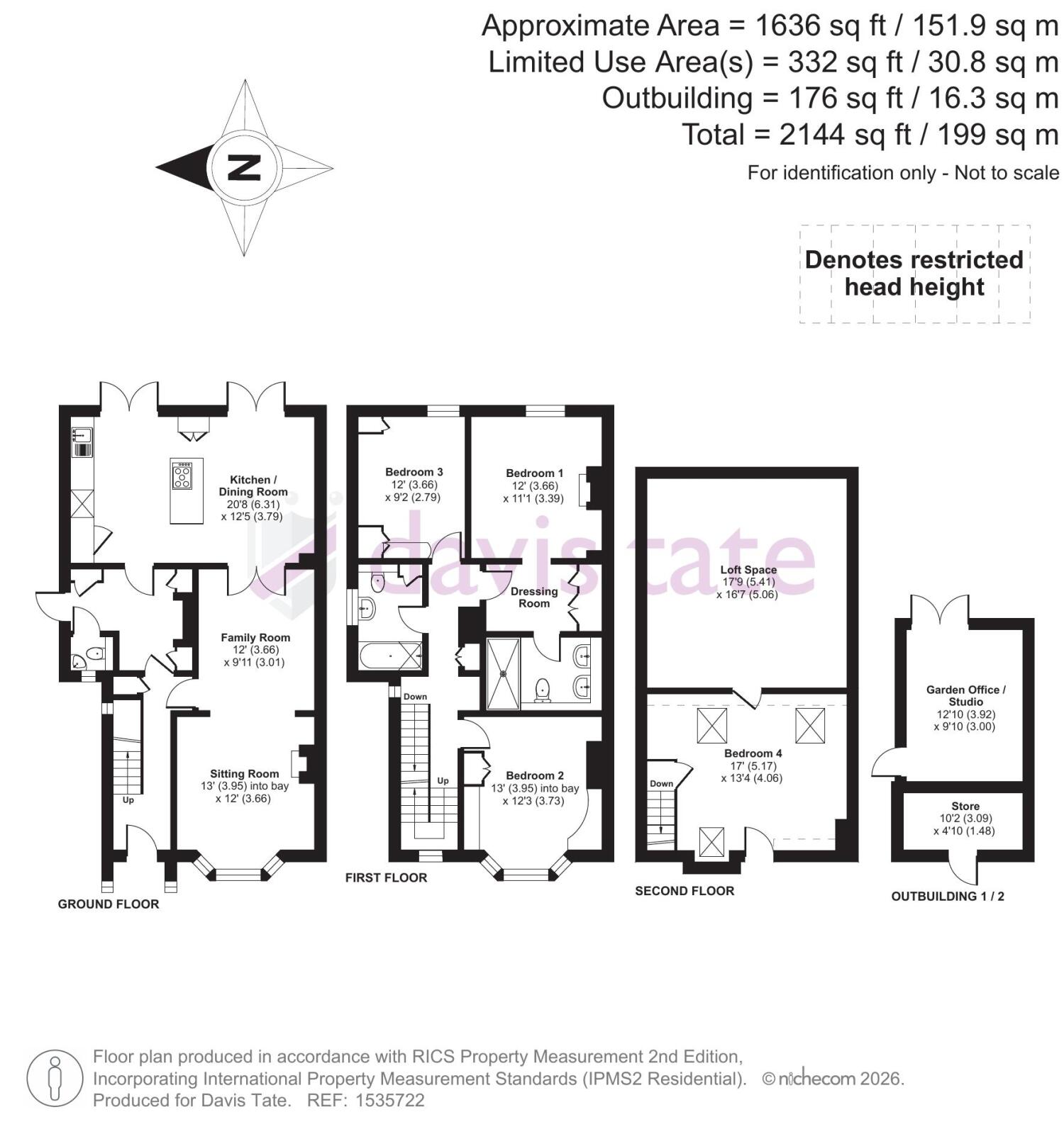 Horseshoe Road, Reading floorplan
