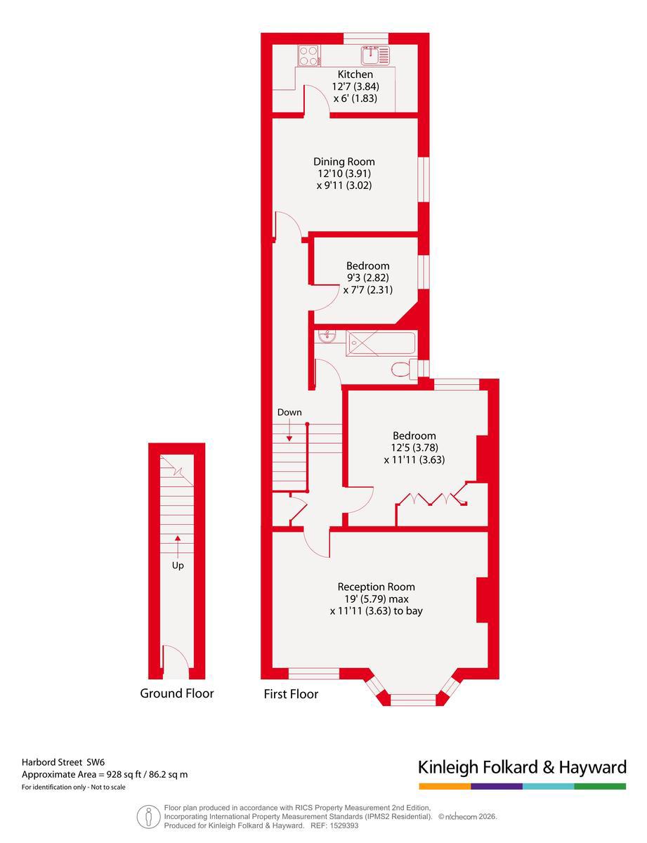 44, Harbord Street, London floorplan