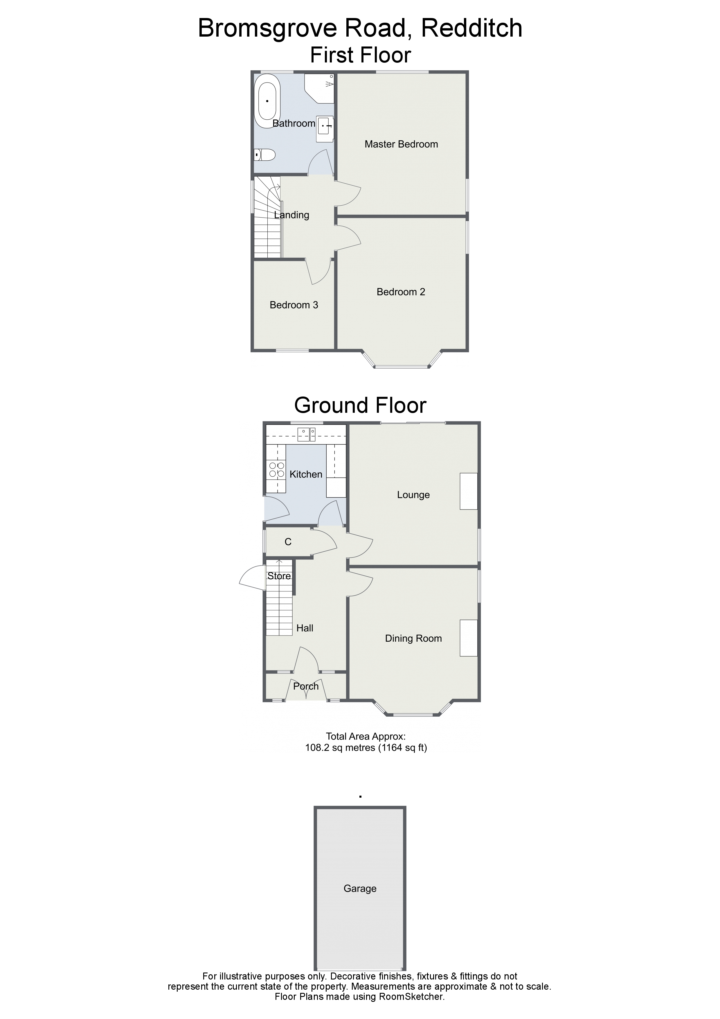 3 Bedrooms Detached house for sale in Bromsgrove Road, Redditch B97