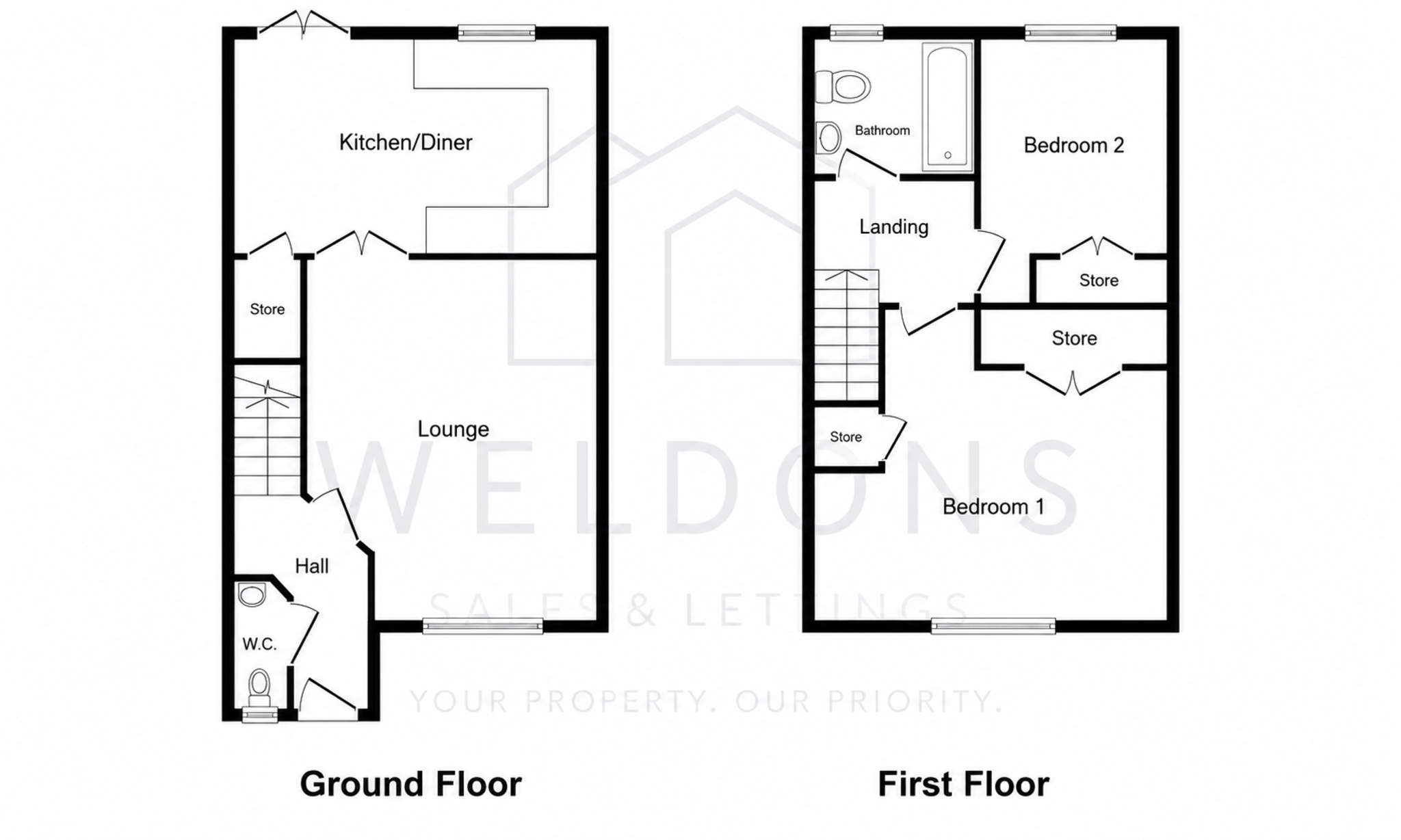 8 Goldfinch Gate, GILLINGHAM floorplan