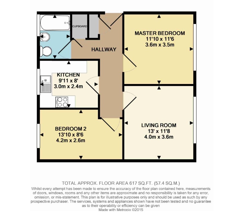 Charter Court, Linden Grove, New Malden floorplan