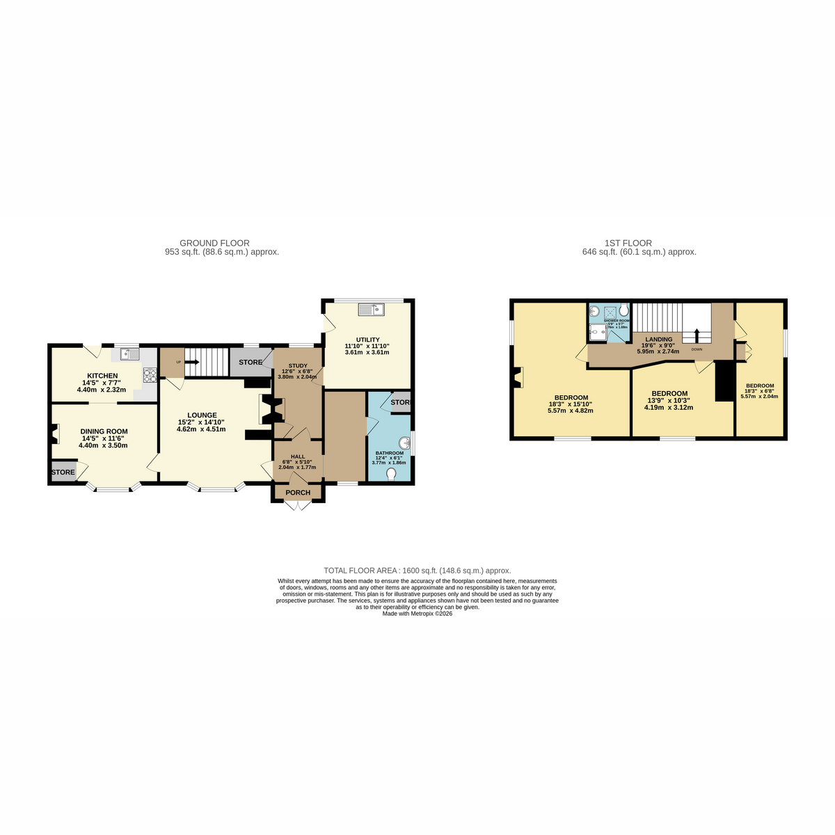 Main Street, Tatenhill floorplan