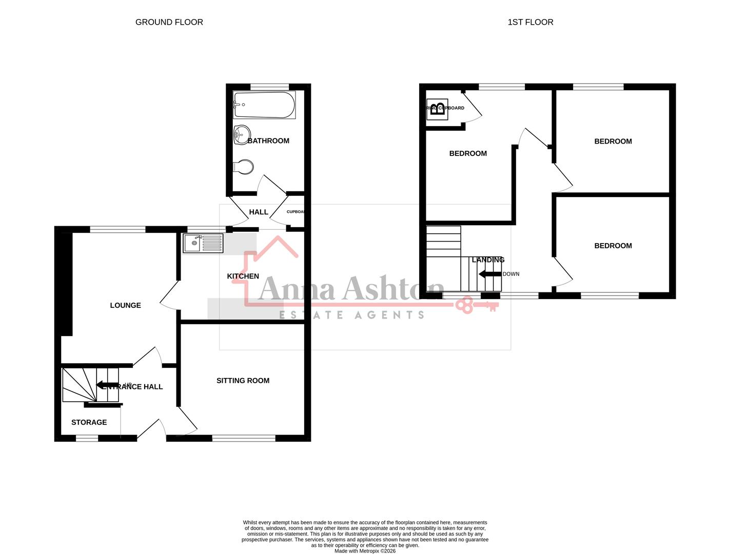 4, Brynteg Terrace, Ammanford floorplan