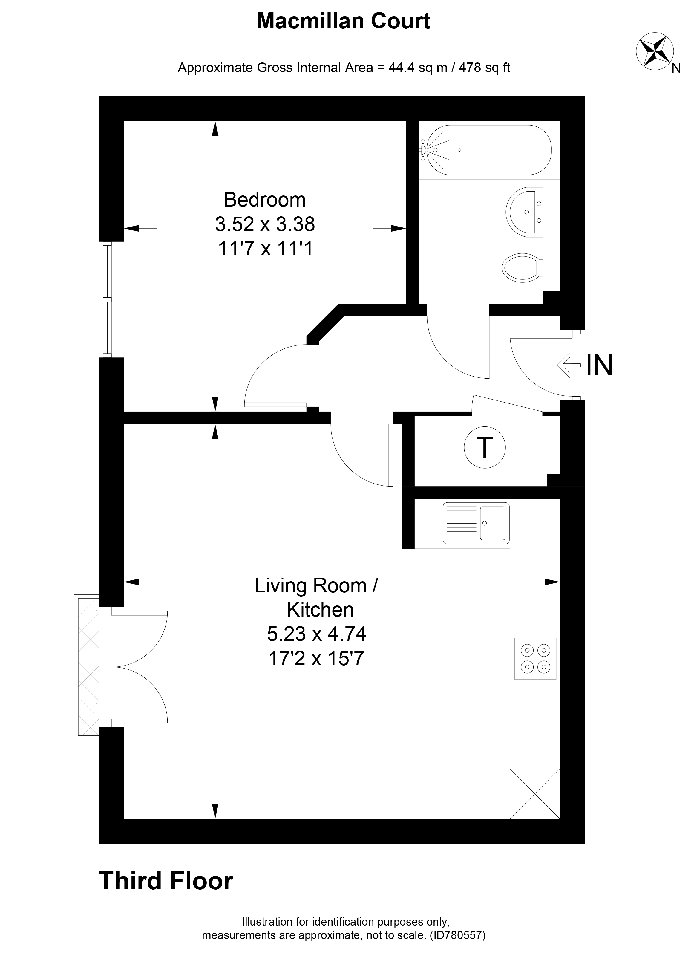 309 Ruislip Road East, Greenford UB6, 1 bedroom flat for sale