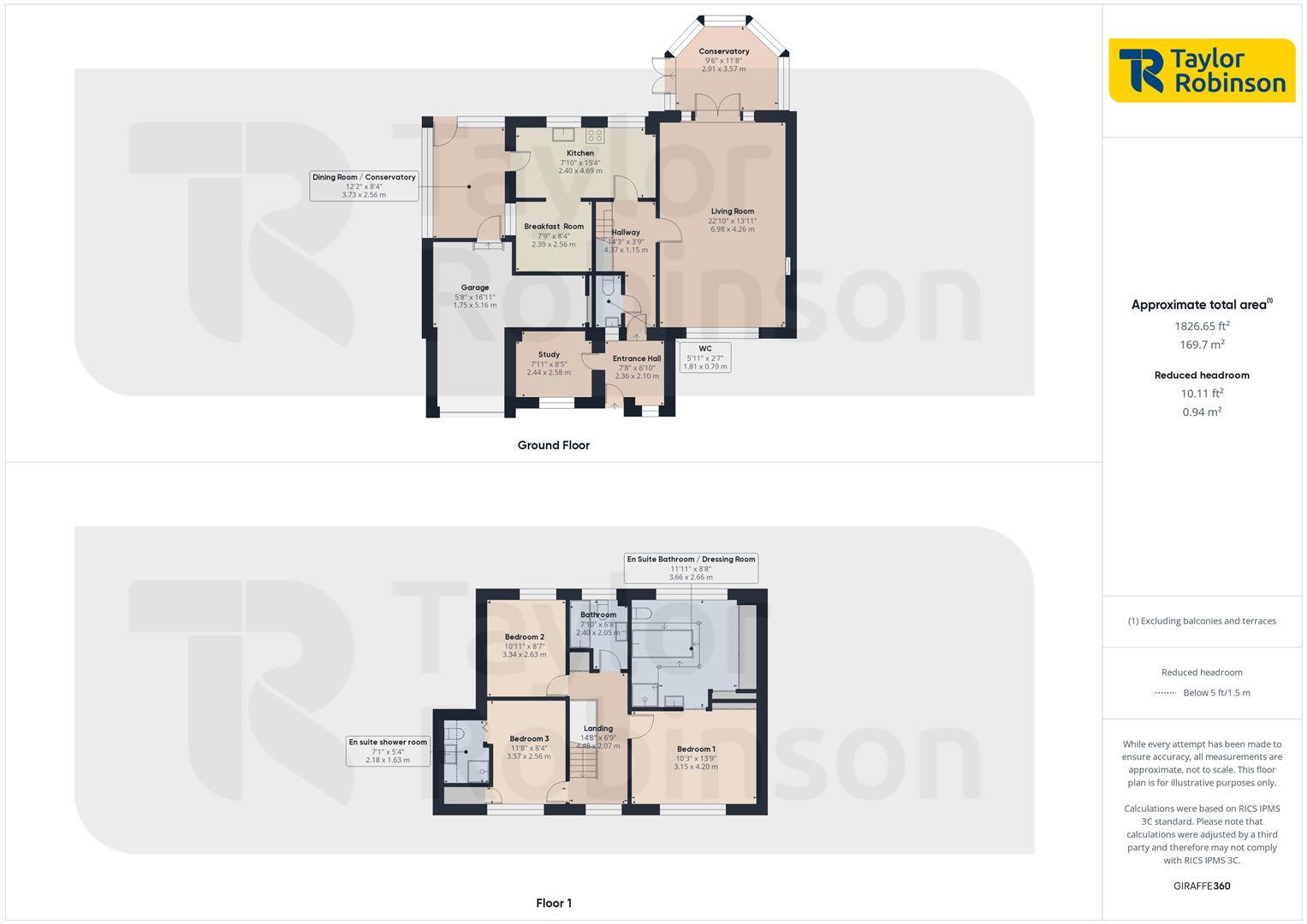 10, Goffs Close, Crawley floorplan