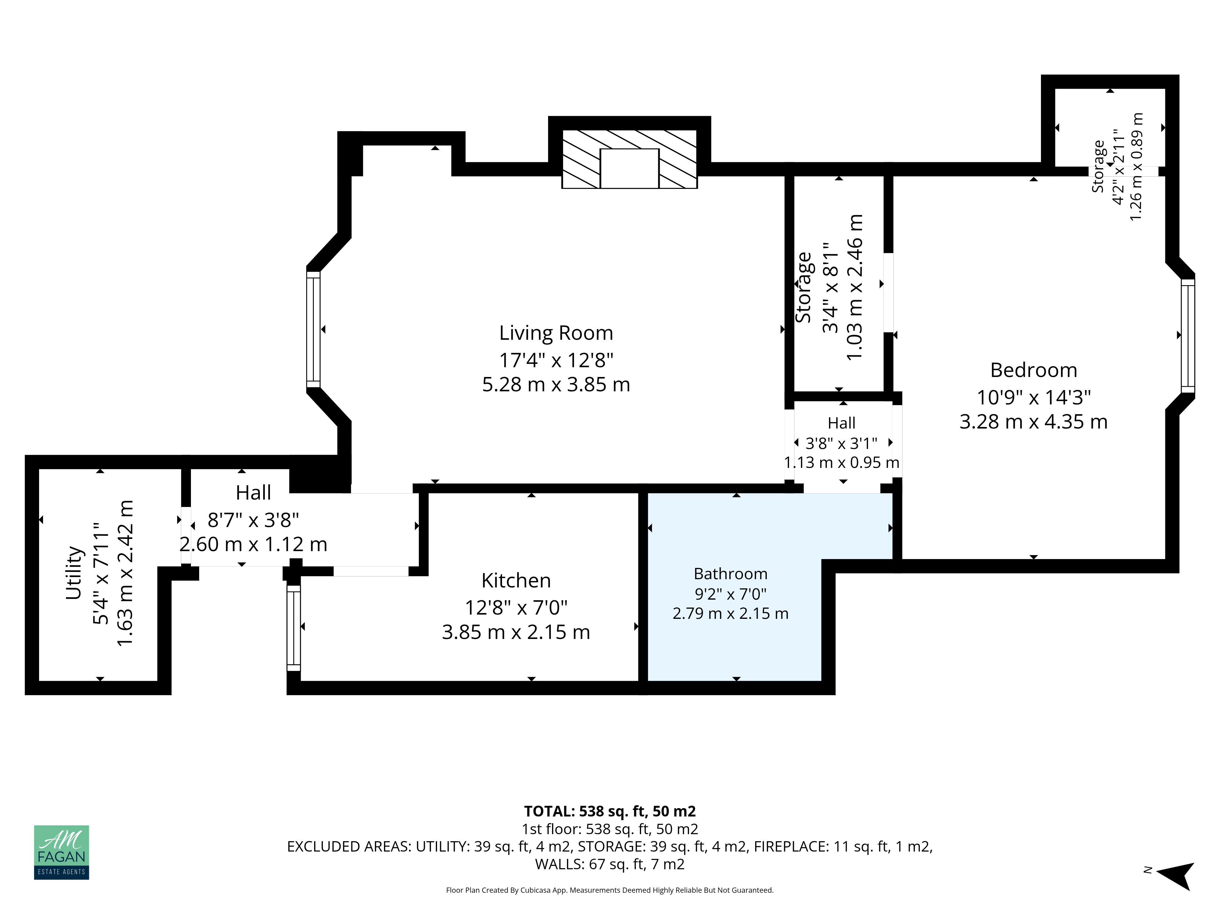 19a, East Donington Street, Darvel floorplan