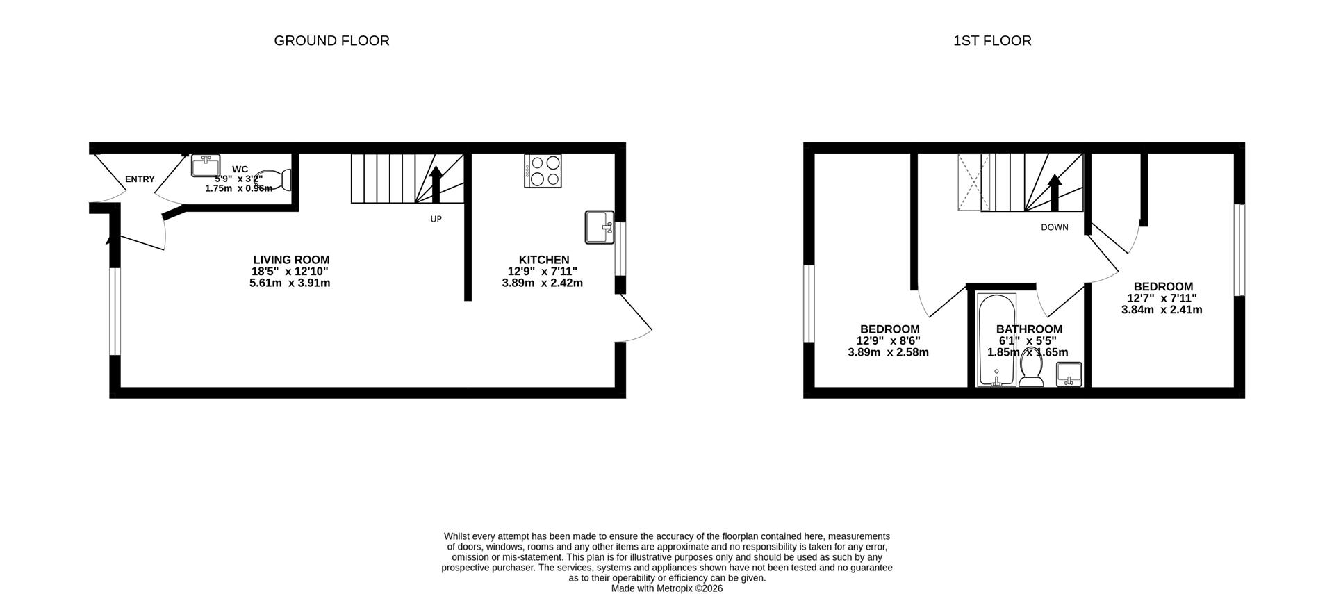 18, Scotts Square, Hull floorplan