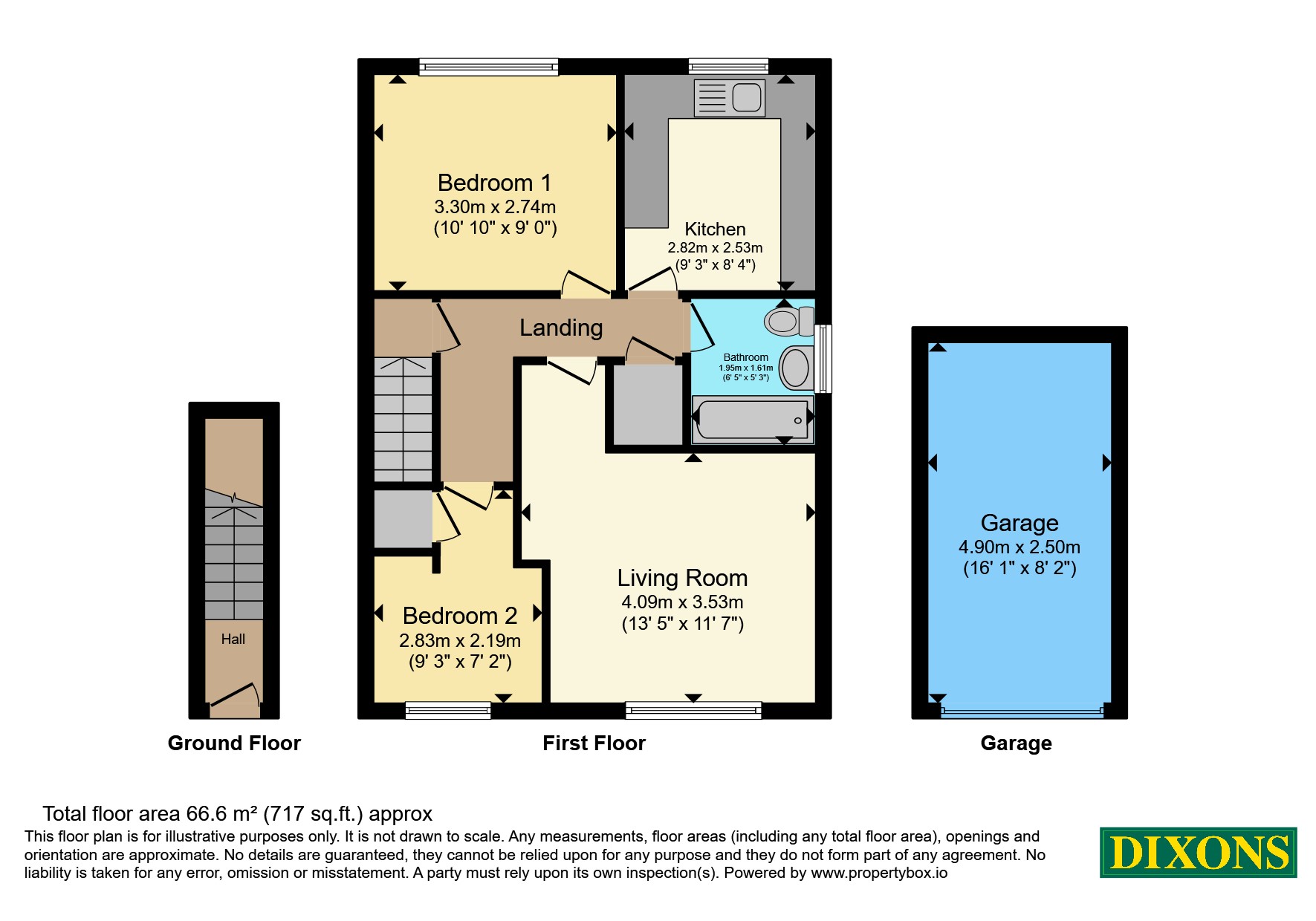 43, Grenville Close, West Midlands floorplan