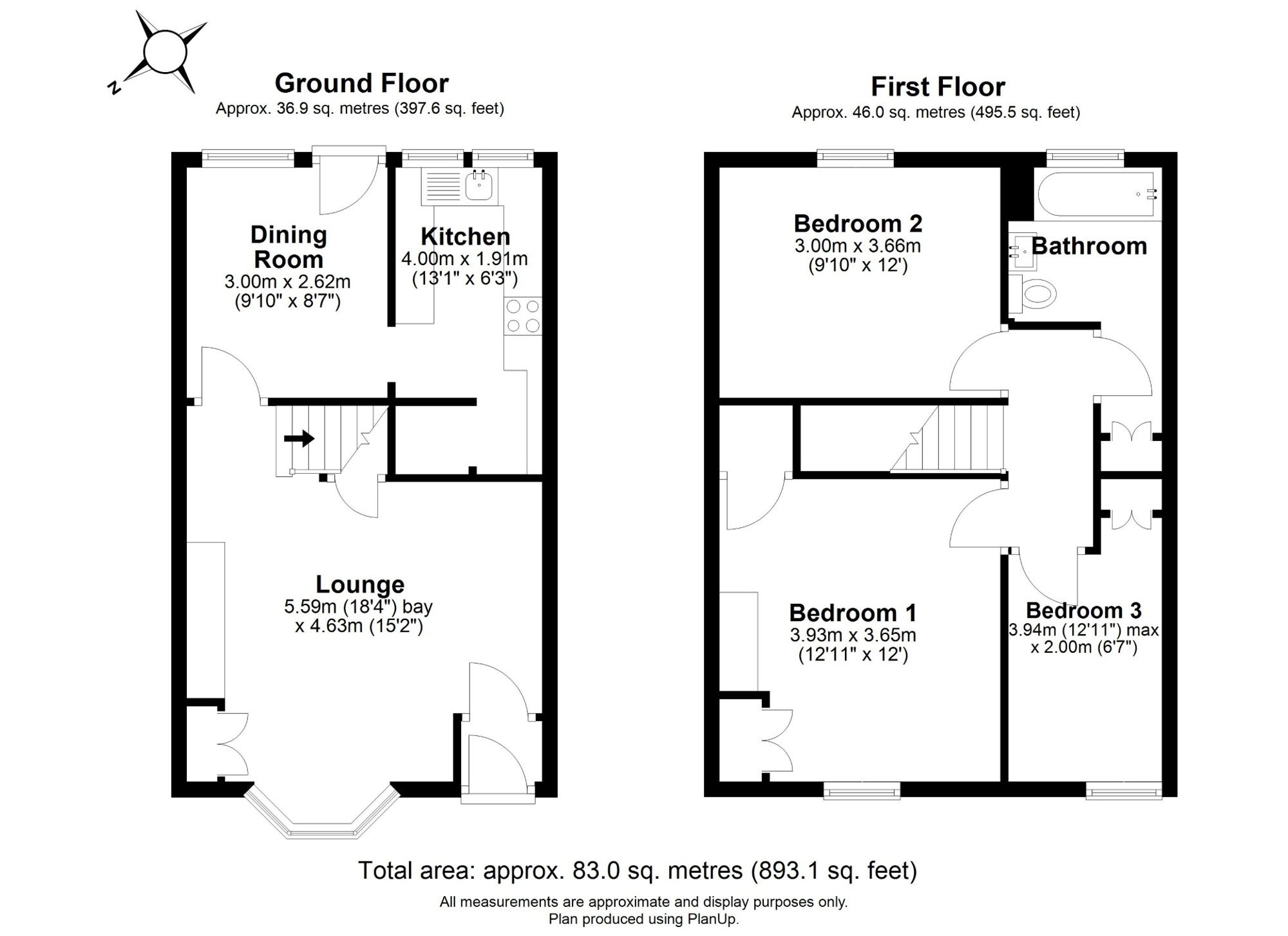 2 Sandy Bank, Harrogate floorplan