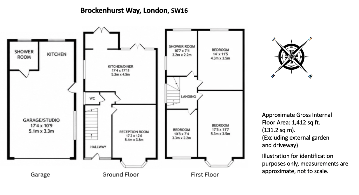 BHW37, Brockenhurst Way, London, SW16, London floorplan