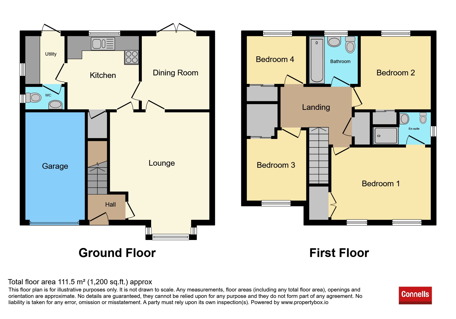6, Maree Grove, Willenhall floorplan