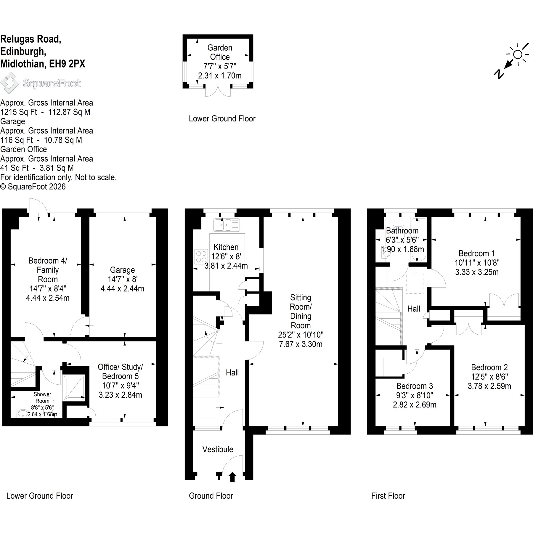 81 Relugas Road, Grange Edinburgh floorplan