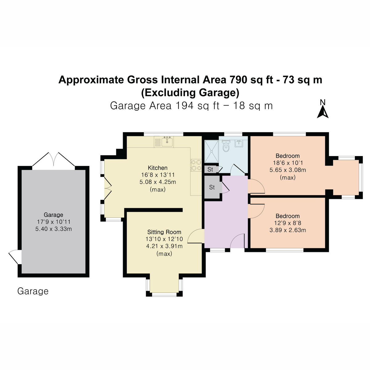 48a, Blewbury Road, East Hagbourne floorplan